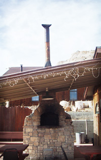 wood fired oven