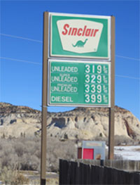 Sinclair Gas Available